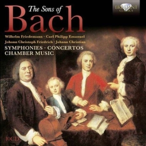 The Sons Of Bach - Symphonies Concertos Chamber Music ryhmässä CD @ Bengans Skivbutik AB (1004541)