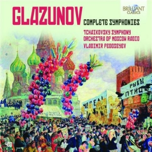 Glazunov - Complete Symphonies ryhmässä CD @ Bengans Skivbutik AB (1004567)