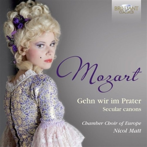 Mozart - Secular Canons ryhmässä CD @ Bengans Skivbutik AB (1004580)