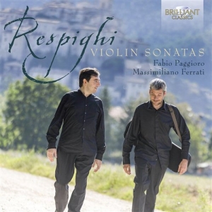 Respighi - Violin Sonatas ryhmässä CD @ Bengans Skivbutik AB (1004593)