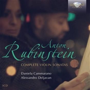 Rubinstein - Complete Violin Sonatas ryhmässä CD @ Bengans Skivbutik AB (1004595)