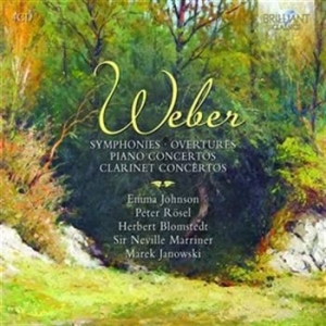 Weber - Orchestral Works ryhmässä CD @ Bengans Skivbutik AB (1004615)