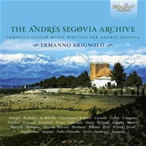 Brignolo Ermanno - The Andres Segovia Archive ryhmässä CD @ Bengans Skivbutik AB (1004621)