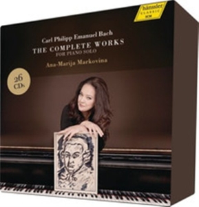 Cpe Bach - The Complete Piano Works ryhmässä CD @ Bengans Skivbutik AB (1006243)