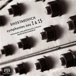 Shostakovich Dmitry - Symphonies 1&15 (Sacd) ryhmässä Musiikki / SACD / Klassiskt @ Bengans Skivbutik AB (1006282)