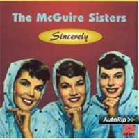 Mcguire Sisters - Sincerely ryhmässä CD @ Bengans Skivbutik AB (1008572)