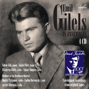 Gilels - In Ensembles ryhmässä CD @ Bengans Skivbutik AB (1010173)