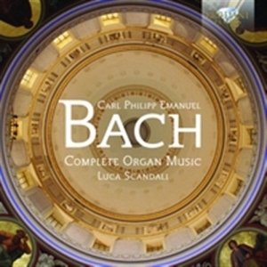 Cpe Bach - Organ Music ryhmässä CD @ Bengans Skivbutik AB (1016806)