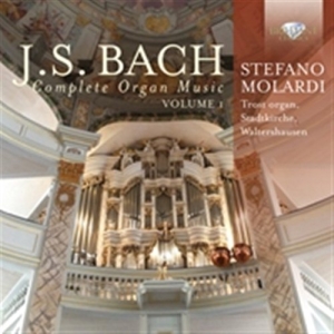 Js Bach - Organ Music Vol 1 ryhmässä CD @ Bengans Skivbutik AB (1016812)