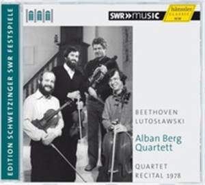 Alban Berg Quartett - Recital 1978 ryhmässä CD @ Bengans Skivbutik AB (1022236)