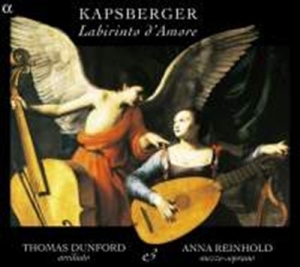 Kapsberger - Labirinto D Amore ryhmässä CD @ Bengans Skivbutik AB (1025759)