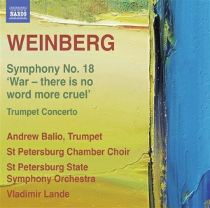 Weinberg - Symphony No 18 ryhmässä CD @ Bengans Skivbutik AB (1027285)