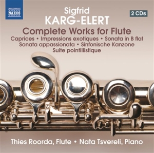 Karg-Elert - Flute Works ryhmässä CD @ Bengans Skivbutik AB (1027291)