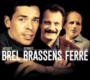 Brel Jacques George Brassens Leo - Jacques - George - Leo ryhmässä CD @ Bengans Skivbutik AB (1044854)