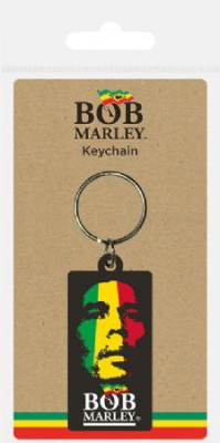 Bob Marley - Bob Marley Rubber Keychain (Face) ryhmässä MERCH @ Bengans Skivbutik AB (104506)