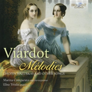 Viardot - Melodies ryhmässä CD @ Bengans Skivbutik AB (1047192)