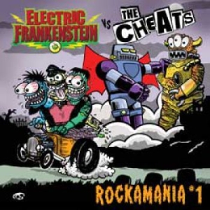 Electric Frankenstein/The Cheats - Rockamania I ryhmässä VINYYLI @ Bengans Skivbutik AB (1057313)