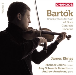 Bartok - Chamber Works For Violin Vol 3 ryhmässä CD @ Bengans Skivbutik AB (1058001)