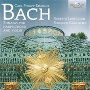 Cpe Bach - Sonatas For Harpsichord And Violin ryhmässä CD @ Bengans Skivbutik AB (1058007)