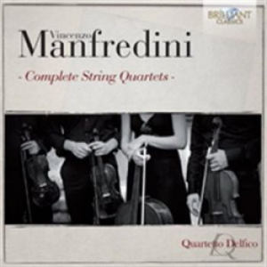 Manfredini - Complete String Quartets ryhmässä CD @ Bengans Skivbutik AB (1058013)