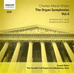 Widor - The Organ Symphonies Vol 4 ryhmässä CD @ Bengans Skivbutik AB (1058060)