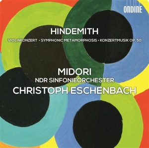 Hindemith - Violinkonzert ryhmässä CD @ Bengans Skivbutik AB (1076750)