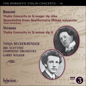 Busoni / Strauss - Romantic Violin Concerto Vol 16 ryhmässä ME SUOSITTELEMME / Joululahjavinkki: CD @ Bengans Skivbutik AB (1088124)