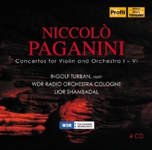 Paganini - Violin Concertos ryhmässä CD @ Bengans Skivbutik AB (1088143)