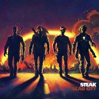 Steak - Slab City - Ltd.Ed. ryhmässä CD @ Bengans Skivbutik AB (1088548)