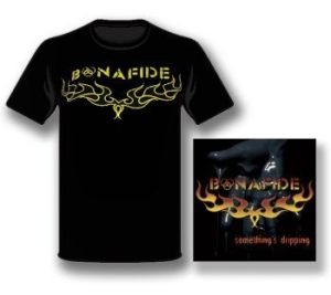 Bonafide - Something Dripping + T-Shirt (S) ryhmässä CD @ Bengans Skivbutik AB (1093191)