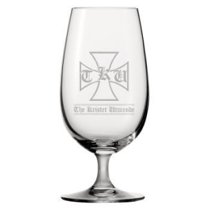 Kristet Utseende - Öl Glas Tku Logo ryhmässä MERCH @ Bengans Skivbutik AB (1096398)