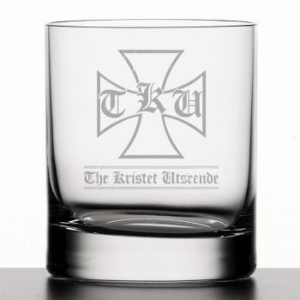 Kristet Utseende - Whiskey Glas Tku Logo ryhmässä MERCH @ Bengans Skivbutik AB (1096399)