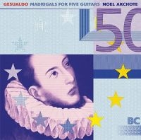 Akchoté No?L - Gesualdo: Madrigals For Five Guitar ryhmässä CD @ Bengans Skivbutik AB (1099868)