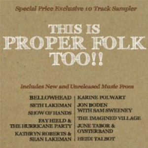 Various Artists - This Is Proper Folk Too!! ryhmässä CD @ Bengans Skivbutik AB (1102029)