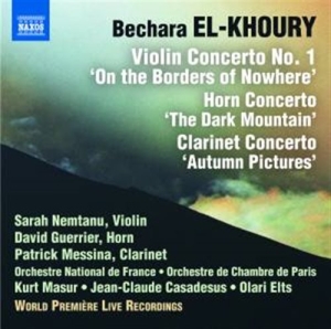 El-Khoury - Violin Concerto ryhmässä CD @ Bengans Skivbutik AB (1114144)