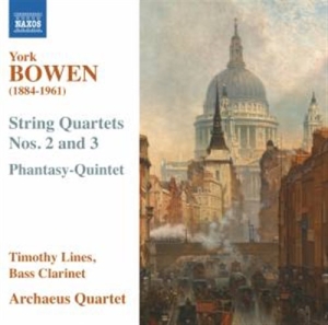 Bowen - String Quartets 2&3 ryhmässä CD @ Bengans Skivbutik AB (1114153)