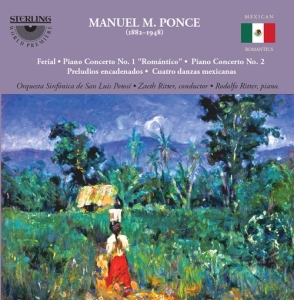 Ponce Manuel M - Piano Concertos ryhmässä CD @ Bengans Skivbutik AB (1117725)