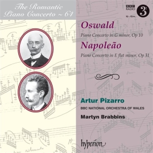 Oswald / Napoleano - The Romantic Piano Concerto Vol 64 ryhmässä CD @ Bengans Skivbutik AB (1126920)