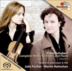 Schubert - Works For Violin ryhmässä Musiikki / SACD / Klassiskt @ Bengans Skivbutik AB (1127872)