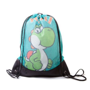 Nintendo Mario - Nintendo - Yoshi Mesh Gym Bag ryhmässä MERCH @ Bengans Skivbutik AB (1146617)