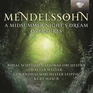 Mendelssohn - A Midsummer Nights Dream ryhmässä CD @ Bengans Skivbutik AB (1148218)