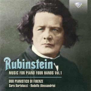 Rubinstein - Music For Piano Four Hands ryhmässä CD @ Bengans Skivbutik AB (1148224)