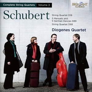 Schubert - String Quartets Vol 3 ryhmässä CD @ Bengans Skivbutik AB (1148229)