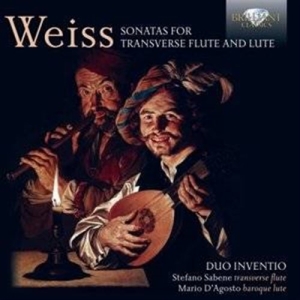 Weiss - Sonatas For Flute And Lute ryhmässä CD @ Bengans Skivbutik AB (1148242)