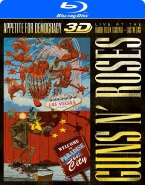 Guns N' Roses - Appetite For Democracy 3D - Live At ryhmässä Musiikki / Musiikki Blu-Ray / Hårdrock/ Heavy metal @ Bengans Skivbutik AB (1148943)