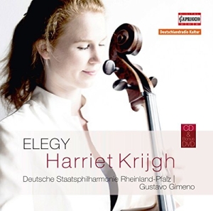 Harriet Krijgh - Elegy + Dvd ryhmässä CD @ Bengans Skivbutik AB (1154645)