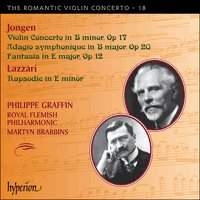 Jongen/Lazzari - Romantic Violin Concerto Vol 18 ryhmässä CD @ Bengans Skivbutik AB (1154671)