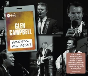 Campbell Glen - Access All Areas - Live (Cd+Dvd) ryhmässä CD @ Bengans Skivbutik AB (1154828)