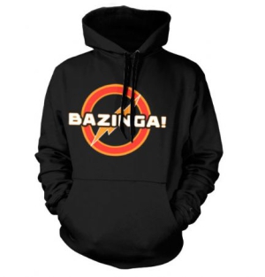 Big Bang Theory - Big Bang Theory Hoodie Bazinga Underground ryhmässä MERCH @ Bengans Skivbutik AB (1165212)