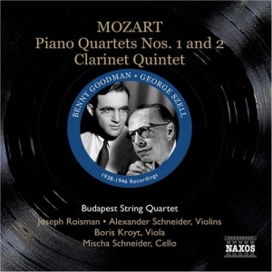 Mozart - Piano Quartets Nos. 1 & 2 ryhmässä CD @ Bengans Skivbutik AB (1171357)